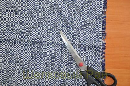 Хлопок "CHANEL" (г-277) (темно-синий)