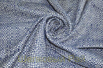 Хлопок "CHANEL" (г-277) (темно-синий)