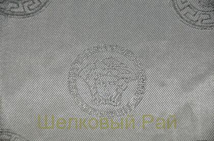Подкладочная ткань цвет болотный "Versace" (д-977)