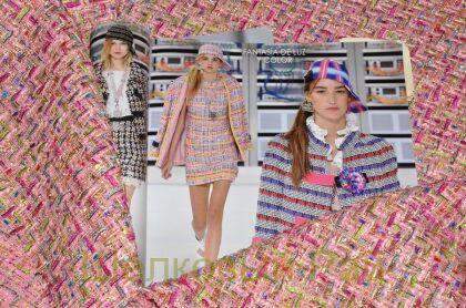 Ткань модная "Chanel" (д-646)