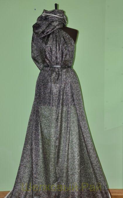 Шелк муслин "Летние цветы" (б-45)