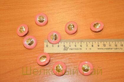 Пуговицы коралловые 24 мм "Chanel" (к-14)