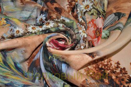 Шелк крепдешин "Alberta Ferretti" (д-318)