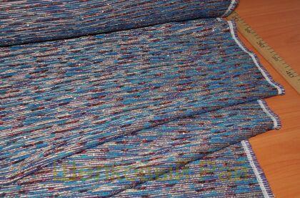 Ткань шанель с пайетками "CHANEL" (д-420)