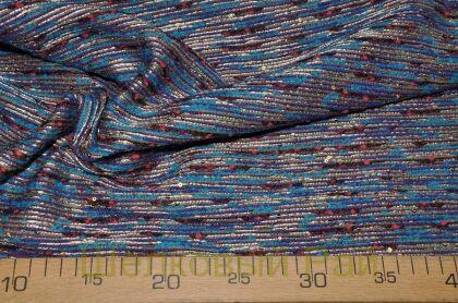 Ткань шанель с пайетками "CHANEL" (д-420)