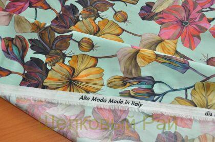 Шелк с хлопком "Blumarine" (д-91)