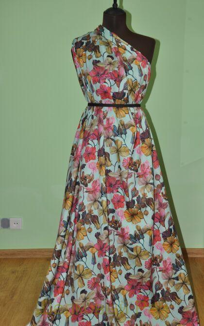 Шелк с хлопком "Blumarine" (д-91)