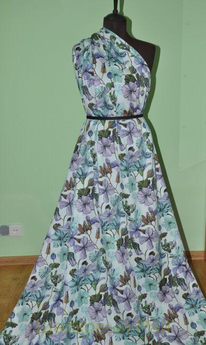 Шелк с хлопком "Blumarine" (д-90)