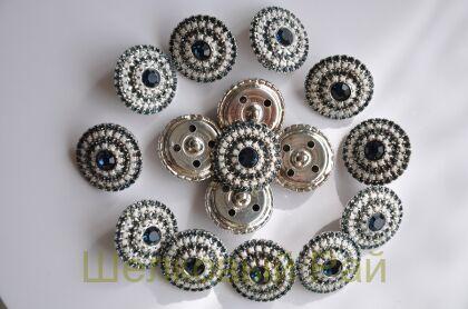 Пуговица пришивная "D&G" для костюма и жакета