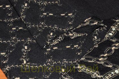 Пальтовая шерсть-пайетки "Escada" (д-431)