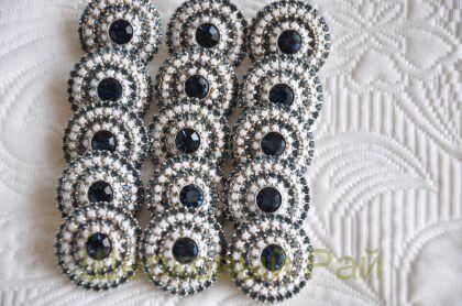 Пуговица пришивная "D&G" для костюма и жакета