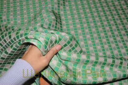 Жаккард костюмный в клетку (д-1333)