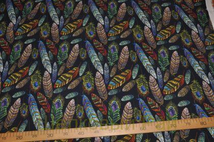 Вискоза креп кади перья (д-1308)