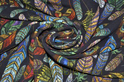 Вискоза креп кади перья (д-1308)