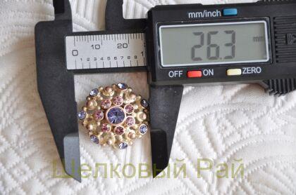 Пуговица пришивная "DOLCE&GABBANA" (26 мм.)