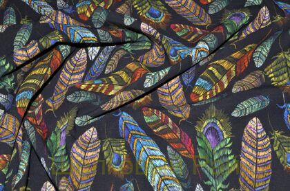 Вискоза креп кади перья (д-1308)