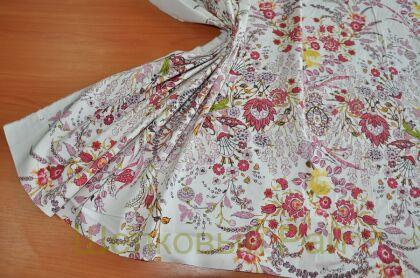 Хлопок джинсовый "Alberta Ferretti" (д-176)