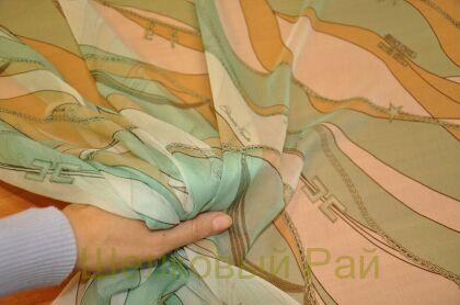 Креп-шифон шелковый "Elisabetta Franchi" (д-1315)