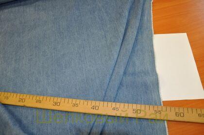 Джинсовая ткань вареная светло-синяя (д-1337)