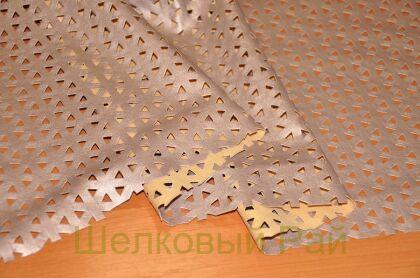 Экокожа цвет бежевый (пудровый) (д-1319)