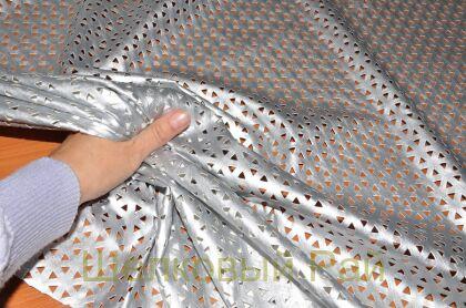 Экокожа серебристого цвета (д-1318)