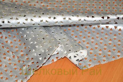 Экокожа серебристого цвета (д-1318)