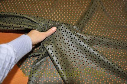 Экокожа цвета хаки (д-1353)