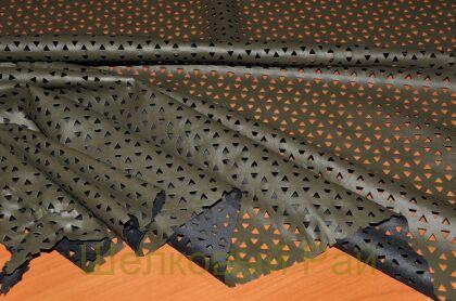 Экокожа цвета хаки (д-1353)