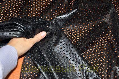 Экокожа черного цвета (д-1352)