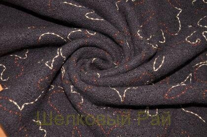 Лоден шерстяной с вышивкой "Max Mara" (№48"а")