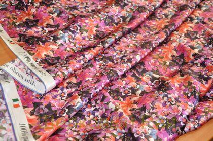 Шелк атласный "Alberta Ferretti" (г-233)