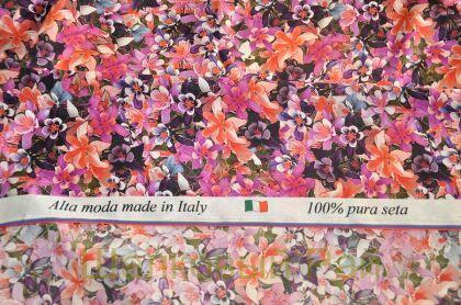 Шелк атласный "Alberta Ferretti" (г-233)
