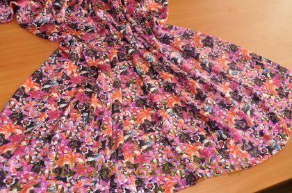 Шелк атласный "Alberta Ferretti" (г-233)