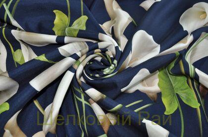 Крепдешин шелковый "Dolce&Gabbana" (г-478)