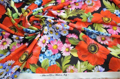 Крепдешин шелковый "Dolce&Gabbana" (г-480)