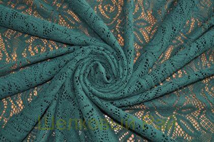 Кружевное полотно "A.MARRAS" Цвет темно-зеленый (г-471)
