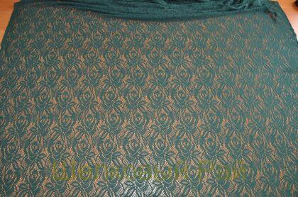 Кружевное полотно "A.MARRAS" Цвет темно-зеленый (г-471)