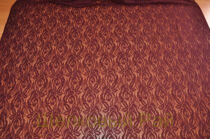 Кружевное полотно "A.MARRAS" Цвет темно-бордовый (г-470)