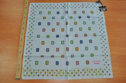 Платок шелковый оригинал "MOSCHINO BOUTIQUE" (пл-4)