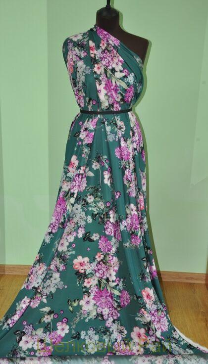 Крепдешин шелковый "Antonio Marras" (г-499)