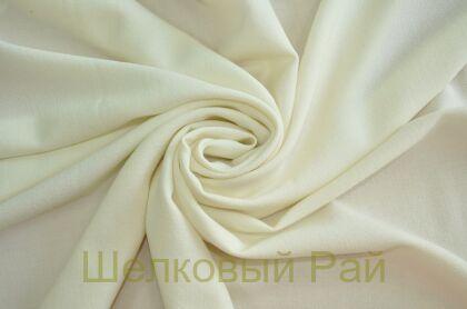 Креповая шерсть "Max Mara" Цвет молочный (г-353)