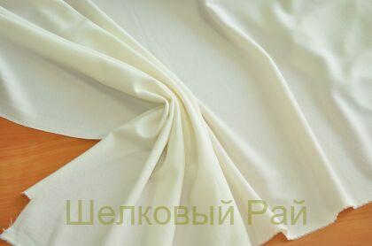 Креповая шерсть "Max Mara" Цвет молочный (г-353)