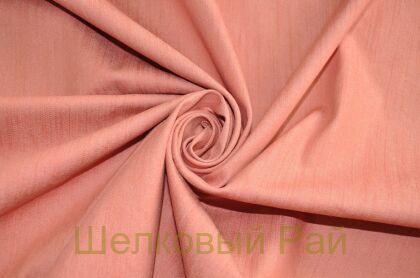 Джинсовая ткань (цвет розово-коралловый)