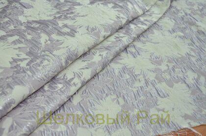 Жаккард "Blumarine" фон светло-сиреневый (г-130)