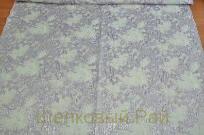 Жаккард "Blumarine" фон светло-сиреневый (г-130)