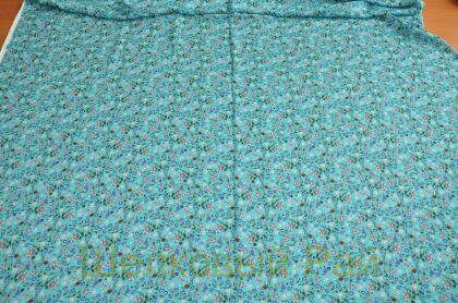 Вискоза "BLUMARINE" (цвет бирюзовый) г-349(1)