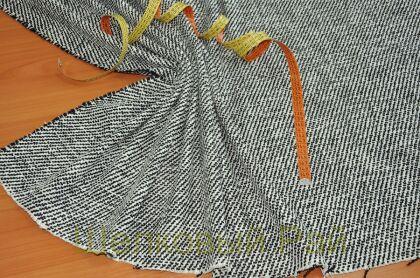 Вискоза "Marni" (Цвет бело-черный)