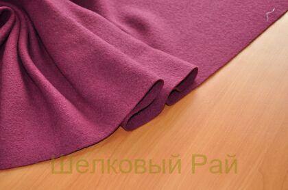 Лоден шерстяной "Max Mara" Цвет свекольный (г-345)