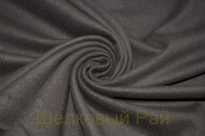 Пальтовая шерсть "Loro Piana" Цвет темно - коричневый (г-421)