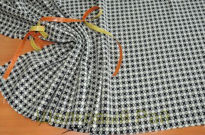 Шерсть двухсторонняя "CIVIDINI" цвет черно-белый г-431